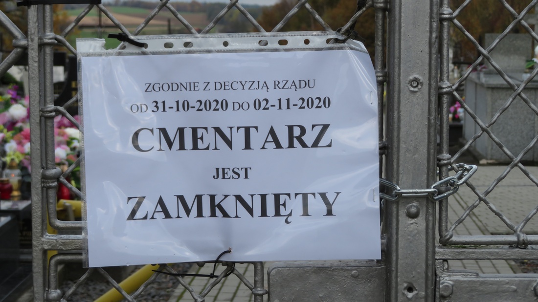 Zamknięty cmentarz