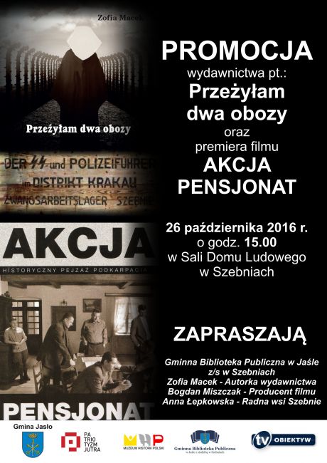 Przeżyłam dwa obozy plakat - 1