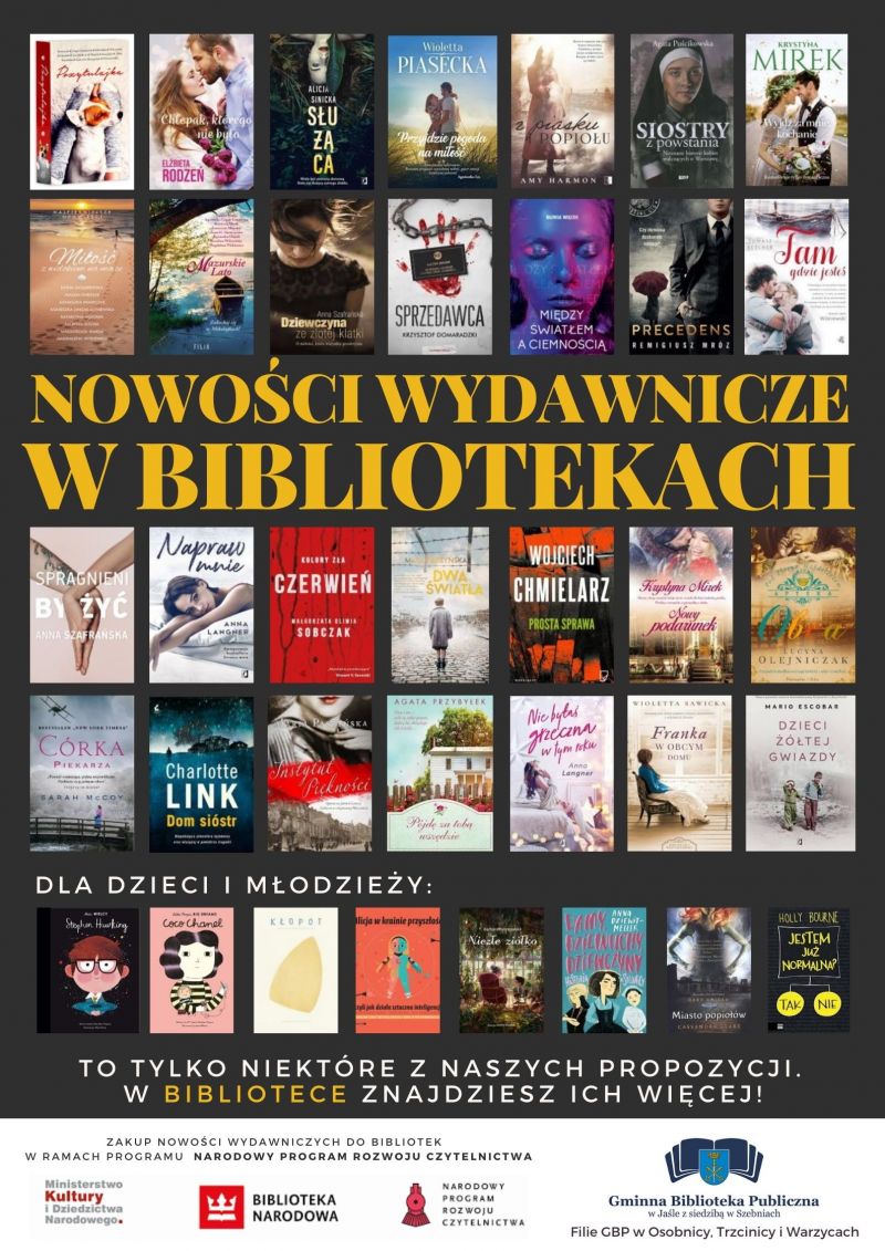 NOWOŚCI w bibliotekach