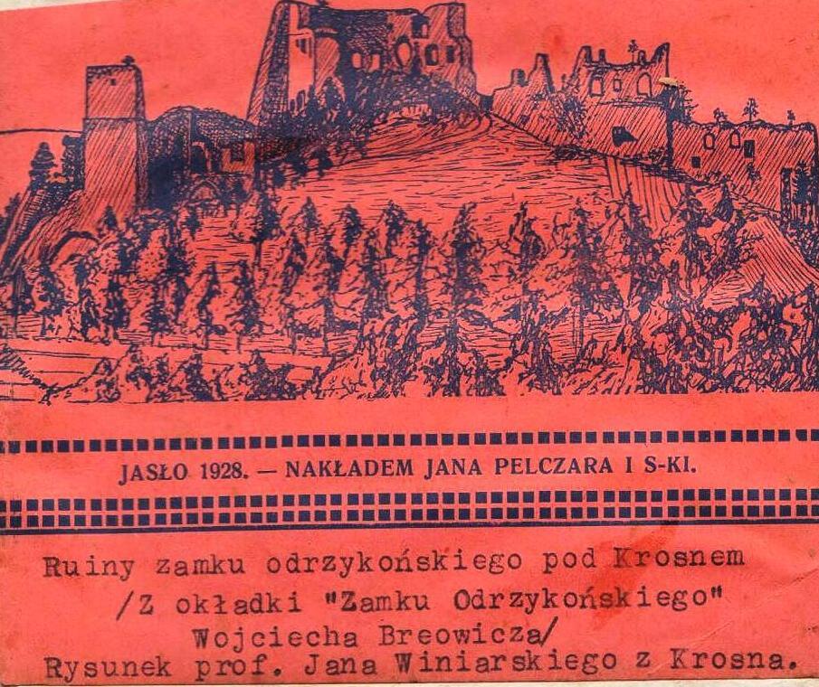 W. Breowicz - Zamek Odrzykoński - 1928 r.