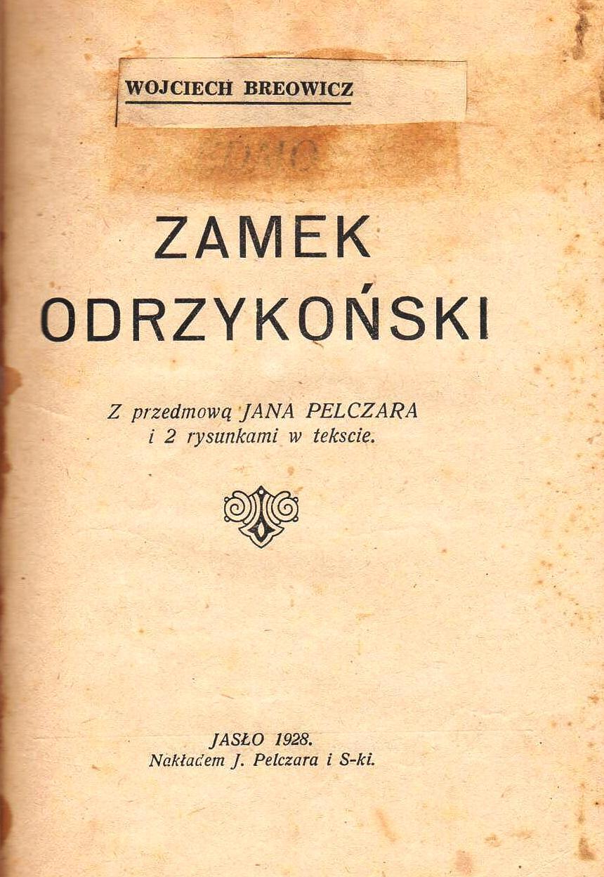 W. Breowicz - Zamek Odrzykoński