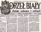 miniatura Artykuł z czasopisma Orzeł Biały listopad 1949 r.