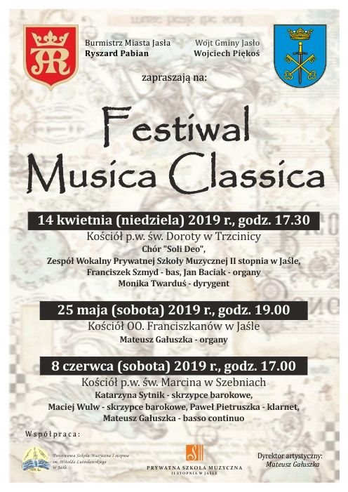 Musica clasica plakat