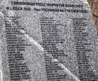 miniatura Tablica z nazwiskami ofiar
