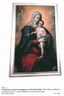 miniatura Matka Boża z Jezusem trzymającym w lewej dłoni jabłko - fot.1