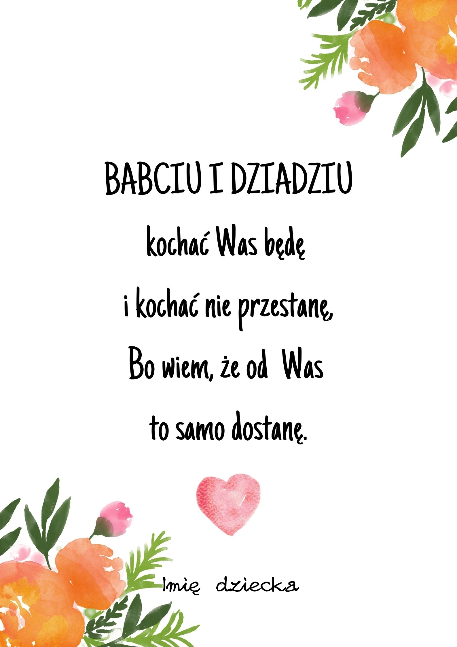 Babciu i dziadziu